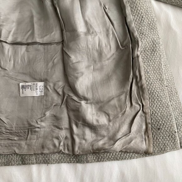 COS Grey wool blend coat - Picture 13 of 16